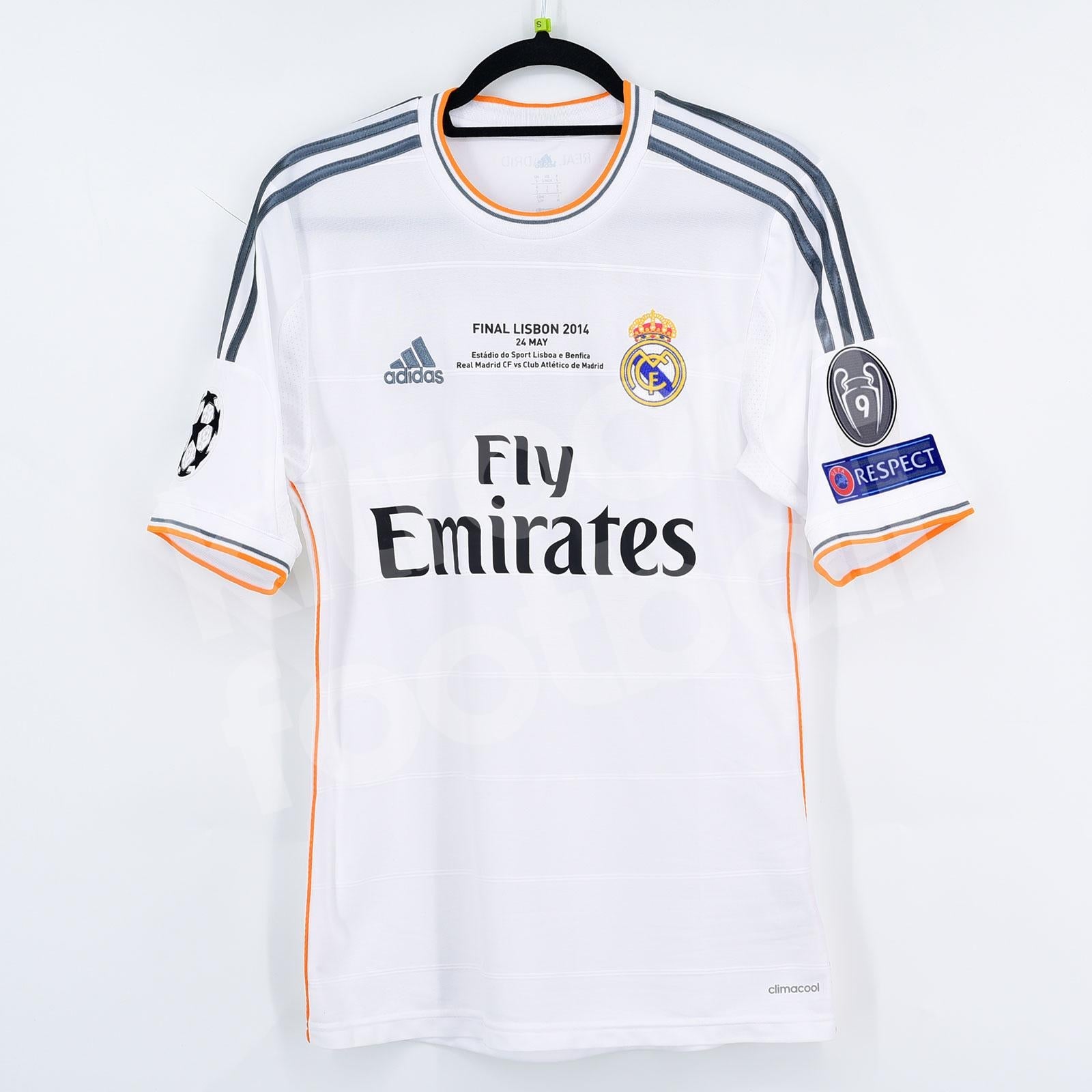 PATCH / ÉCUSSON - REAL MADRID FINALE 2014 LISBONNE COMPLET