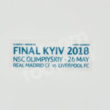 PATCH / ÉCUSSON - REAL MADRID FINALE KYIV 2018