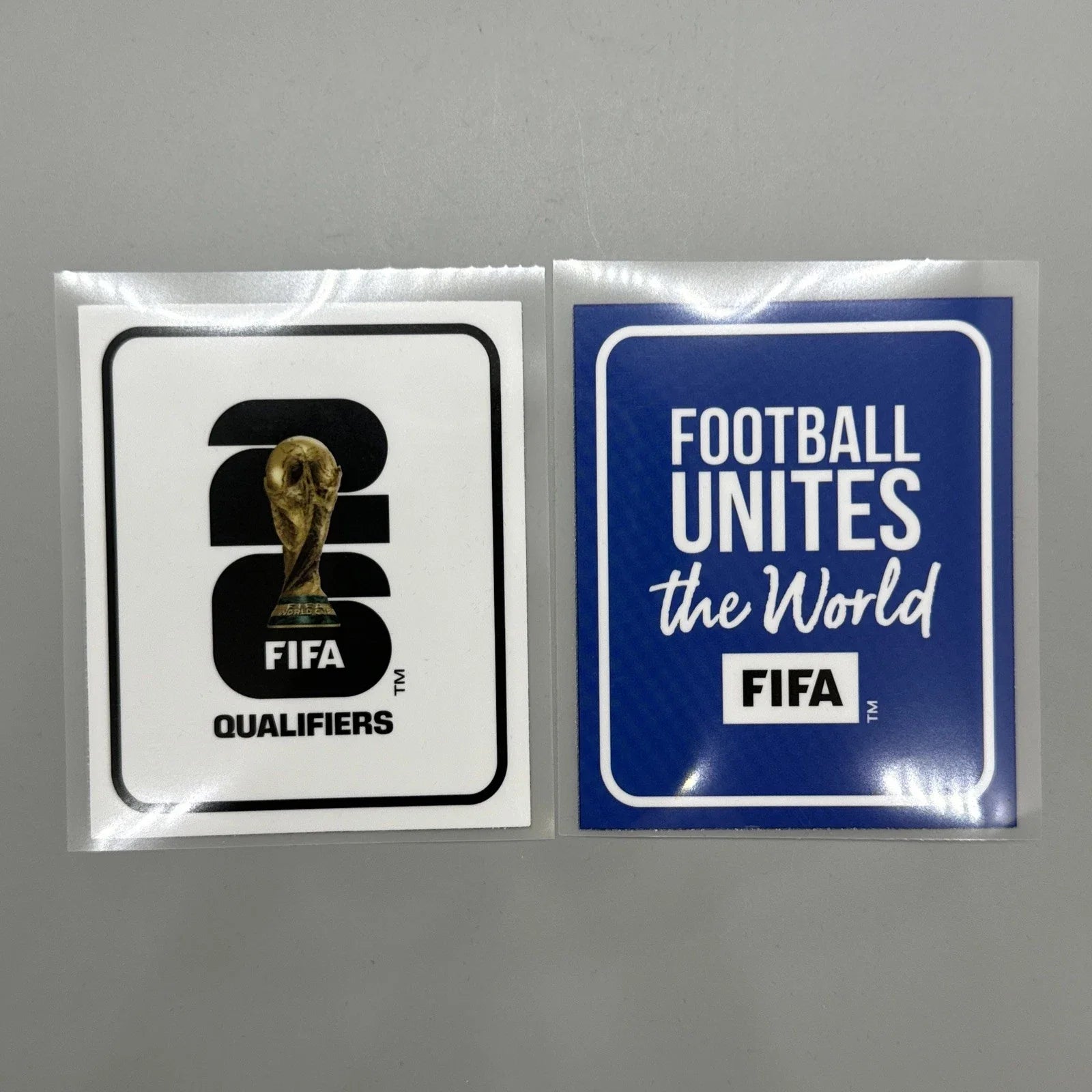 Set de patchs et écussons des qualifications Coupe du Monde 2026