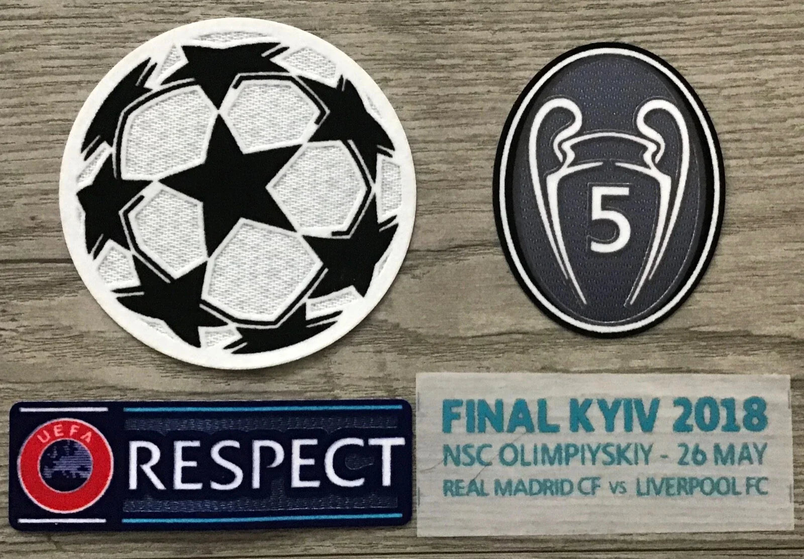 PATCH / ÉCUSSON - REAL MADRID FINALE KYIV 2018
